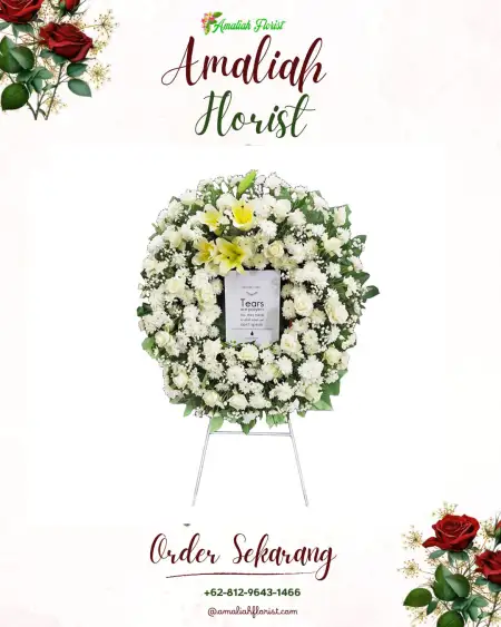 Krans Bunga Duka Bale Kambang